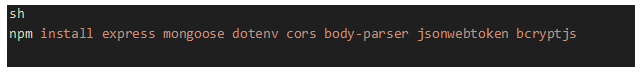 Install Dependencies