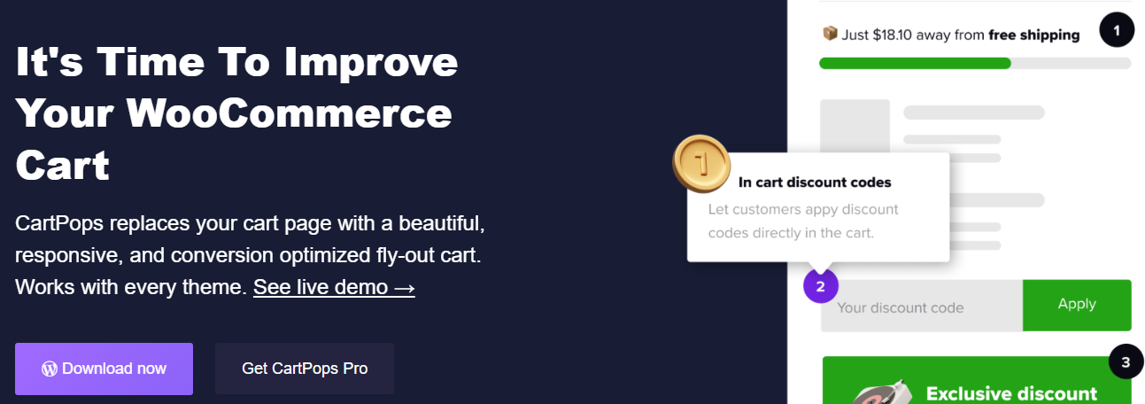 CartPops – WooCommerce Side Cart